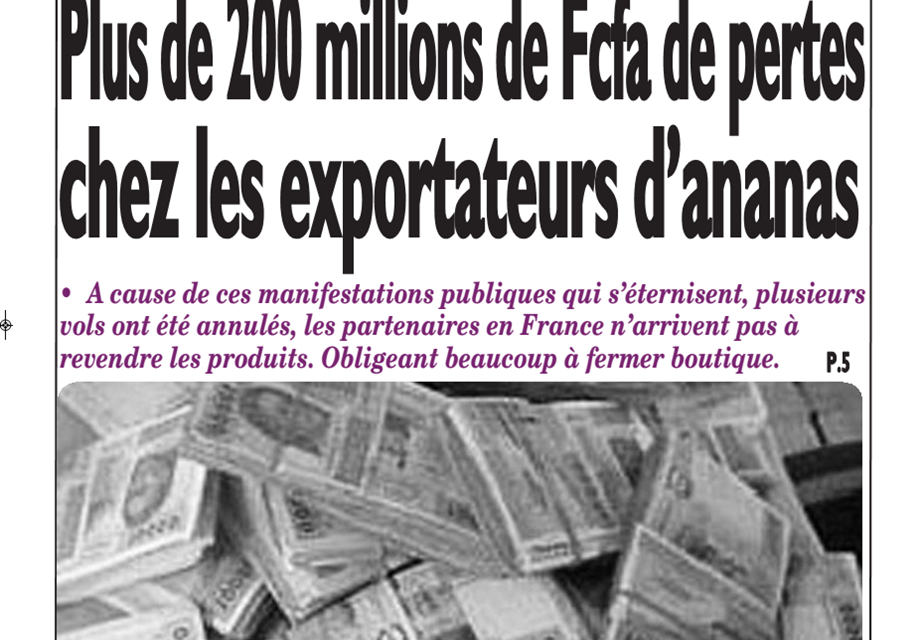 Cameroun: journal le messager du 14 mars 2019